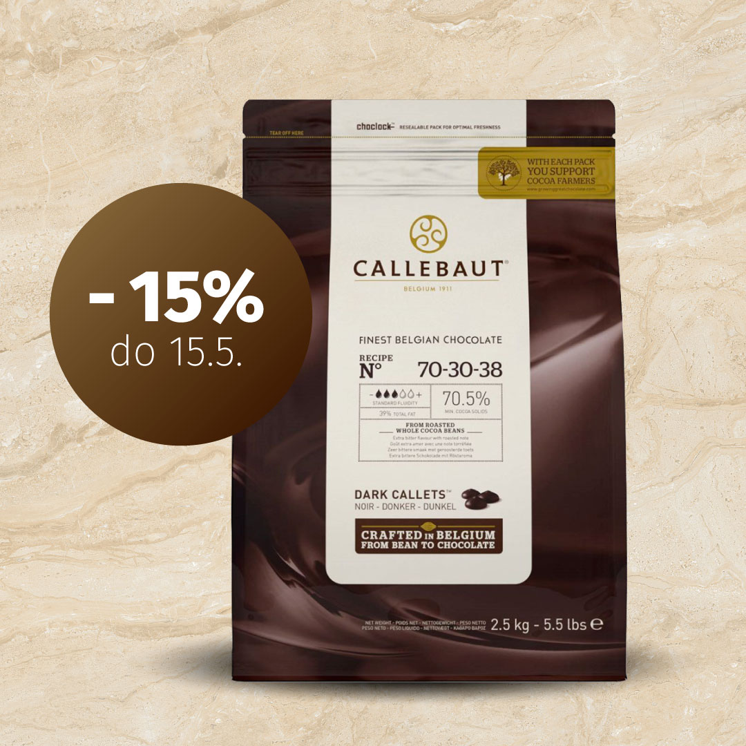 Callebaut čokolada 2,5kg popust!