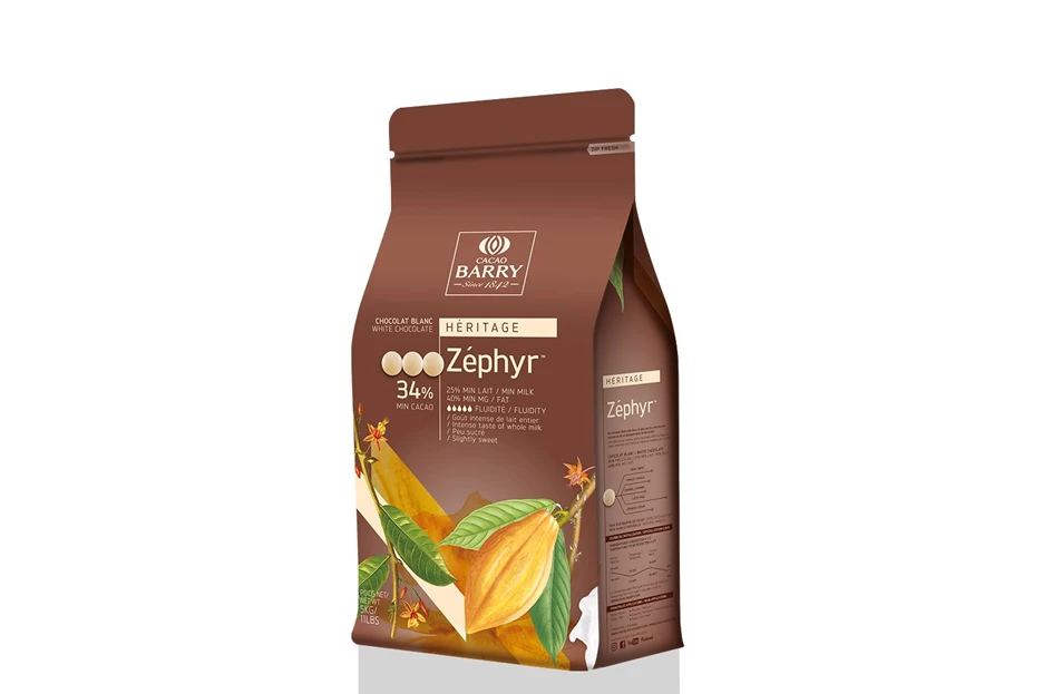 Cacao Barry Zephyr 34% bijela čokolada 5 kg