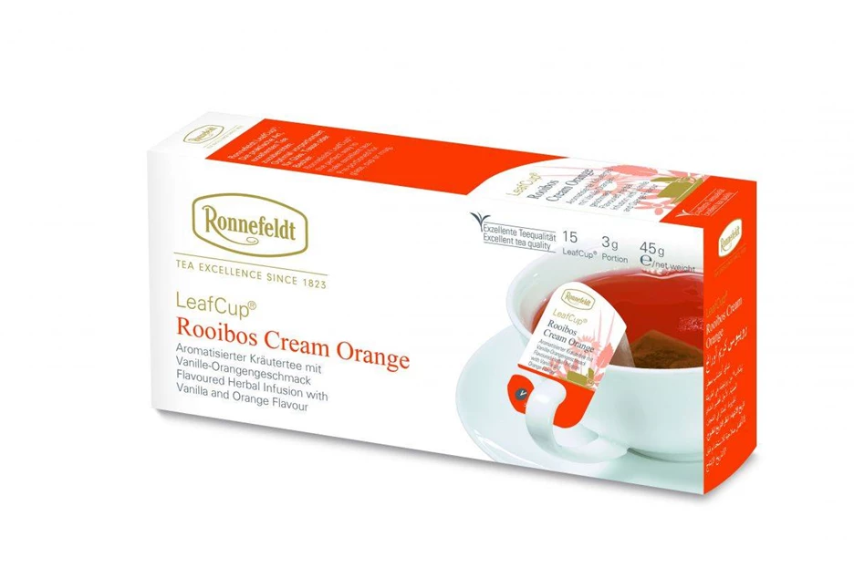 Ronnefeldt Rooibos Cream Orange LeafCup 15/1 45g