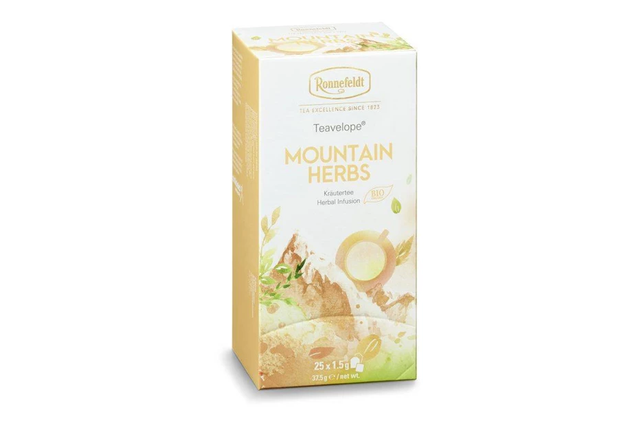 Ronnefeldt Mountain Herbs Teavelope 25/1 37,5g