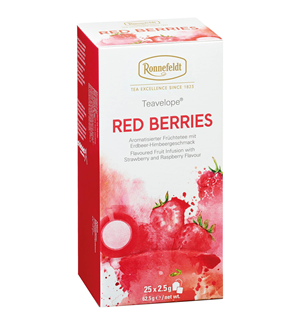 Ronnefeldt Red Berries Teavelope 25/1 62,5g