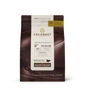 Callebaut čokolada Dark Callets 70-30-38 70,5% 2,5kg